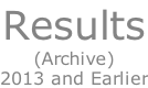 Results (Archive) 2013 and Earlier